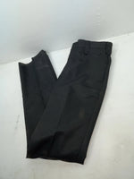 New Vintage Black Circle S Polyester Pants #CP4793 OO-98