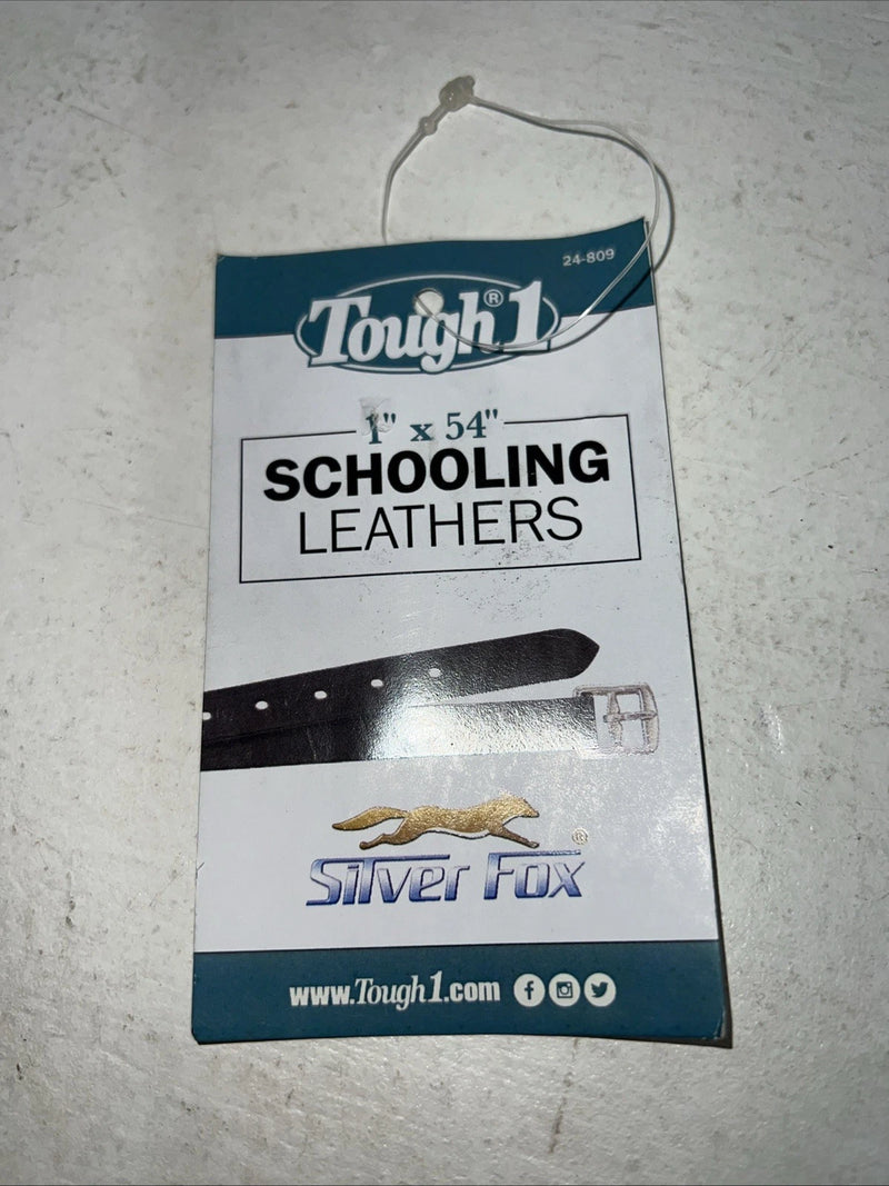 New Tough 1 Leather 1” X 54” Schooling Adult Stirrup Straps #24-809-45 EE-24