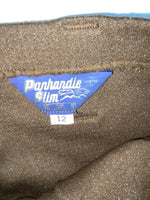 New Vintage Brown Panhandle Slim Polyester Pants XX-40