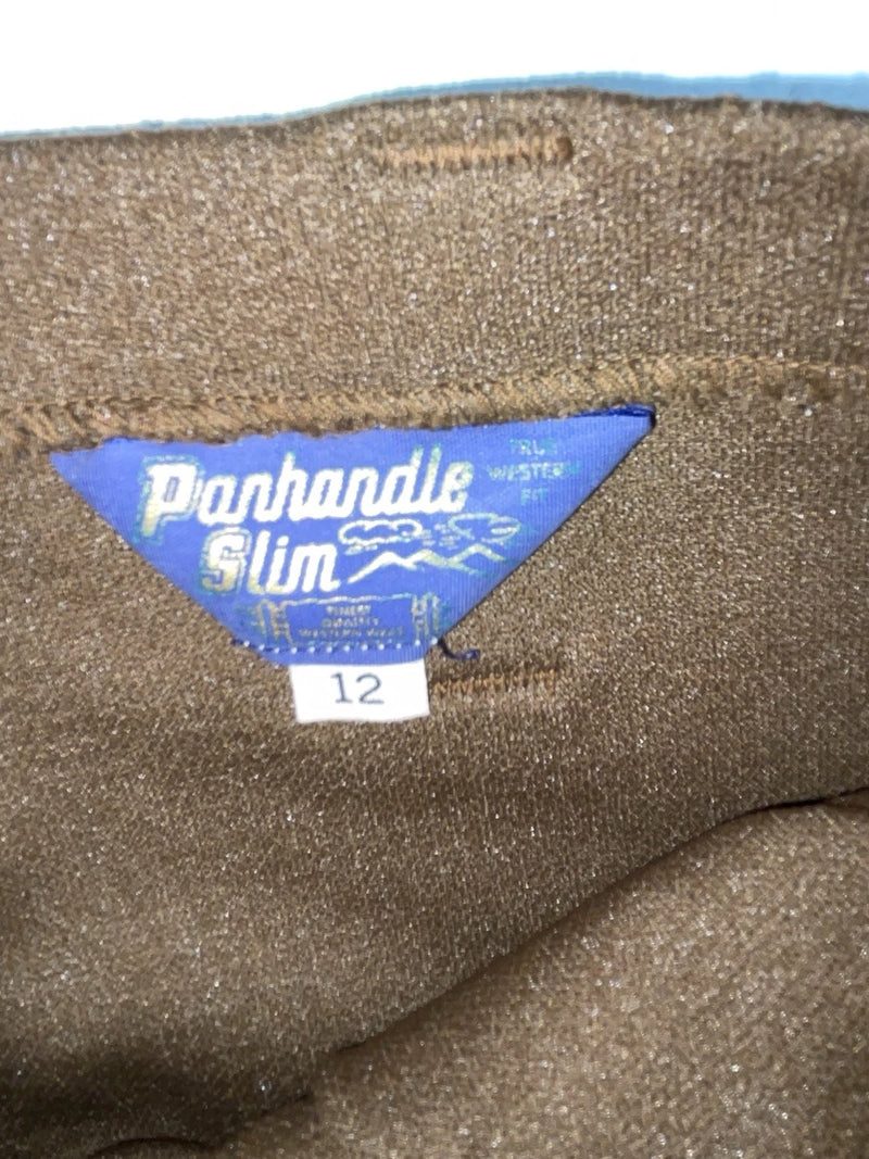 New Vintage Brown Panhandle Slim Polyester Pants XX-40