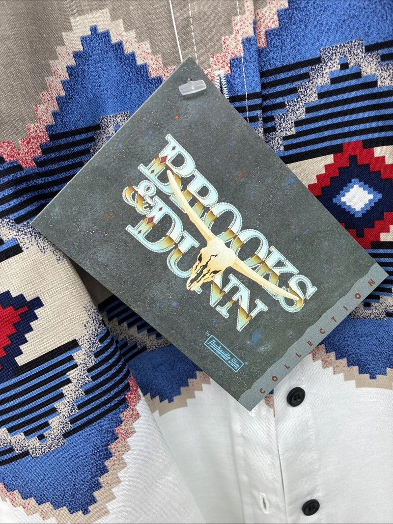 New Women’s Brooks & Dunn Designed Long Sleeve Button Up Large MM-127