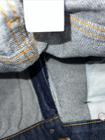 New Women Diamond Cut No Back Pockets Gusset Denim Jeans. 17/18x36 J-14