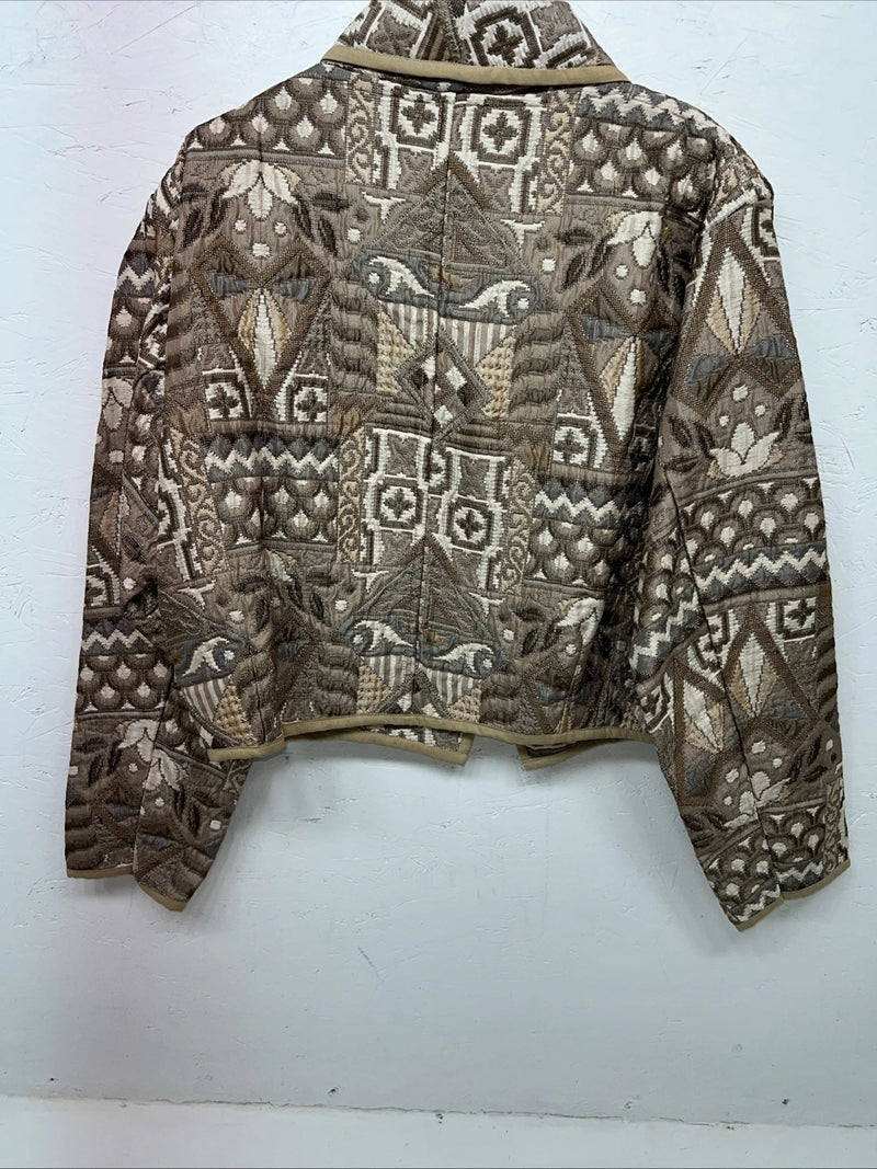 New Women’s Brown Crazy Cowgirl Pullover Jacket #CCJ-21 XL UU-3