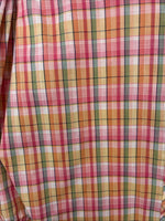 New Women’s Panhandle Slim Multicolor Plaid Long Sleeve Pearl Snap 16 X 38 II-18