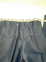 New Vintage Blue Western Heritage Polyester Pants #G31 3A-18
