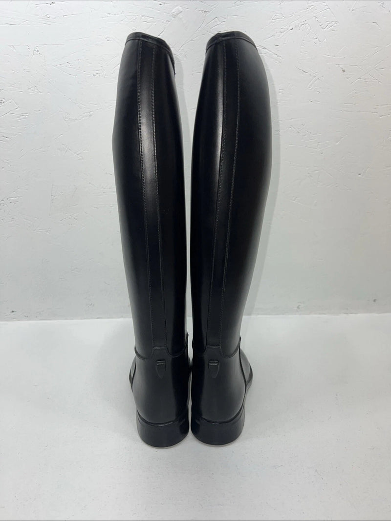 New Women’s Black Derby English Boots.  37 6 M. 12-1