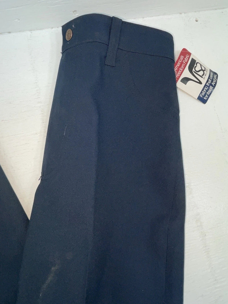 New Vintage Blue Dickson Jenkins Polyester Pants #5507 SS-85