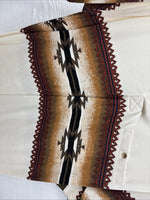 New Men’s Cumberland Brown Western Design Short Sleeve Polo Medium K-50
