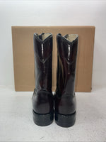 New Men’s Black Texas Brand Cowboy Boots. 6820 9.5 9 1/2 M. 4-54