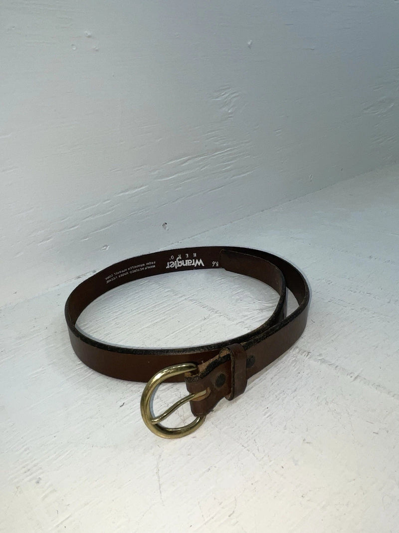 New Brown Genuine Leather Wrangler 26” Belt #4790 NN-28