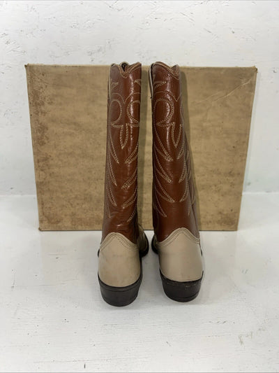 New Women’s Texas Imperial Brown Cowboy Boots. 59 6 N. 20-11