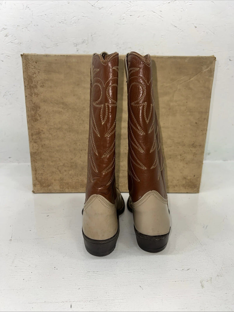 New Women’s Texas Imperial Brown Cowboy Boots. 59 6 N. 20-11