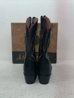 New Youth Black Dan Post Cowboy Boots. 13139 5.5 5 1/2 D. 2-129