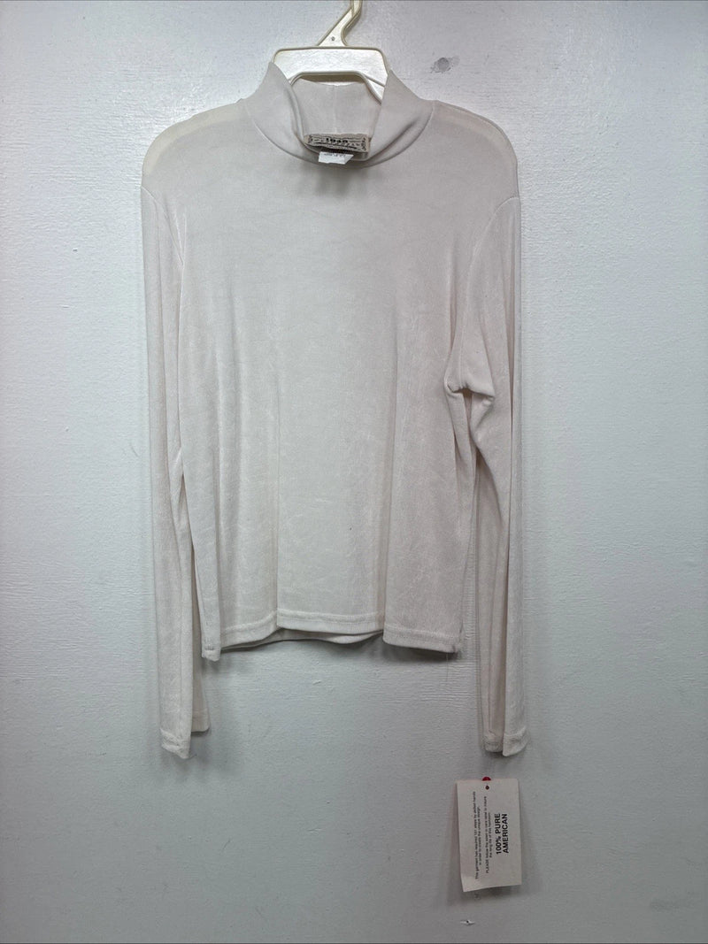 New Kids 1849 RanchWear White Long Sleeve Size Kids Large YY-3