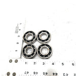 02-07 Polaris Sportsman 700 OEM 6204 Bearing Set Of 4 3233018 AP219