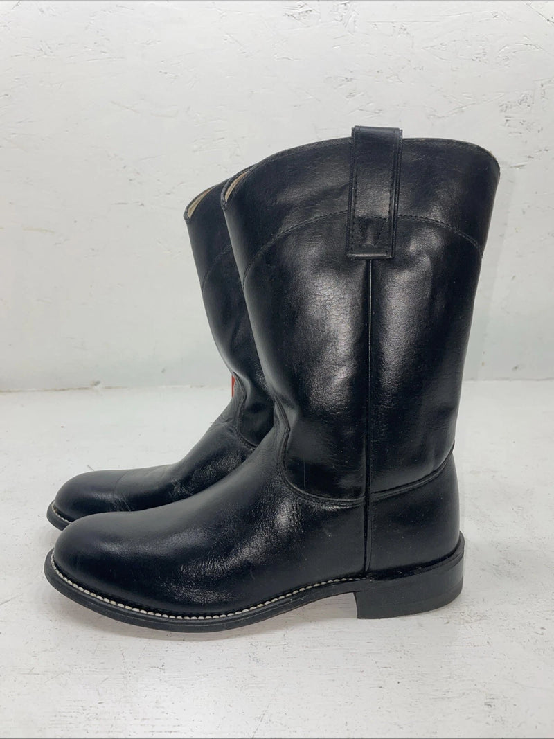 New Women’s Black Texas Brand Cowboy Boots. 4400 7 M. 18-73