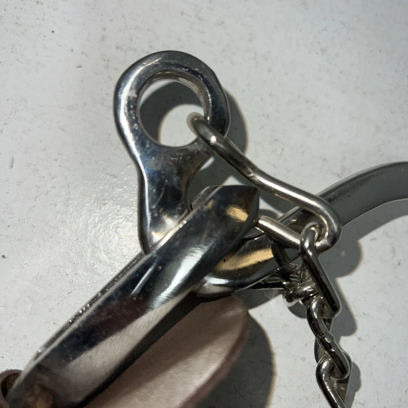 New Tough 1 SS Leather Covered Cable Hackamore #25102 BB-504