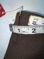 New Vintage Brown Dickson Jenkins Polyester Pants #5510 VV-97