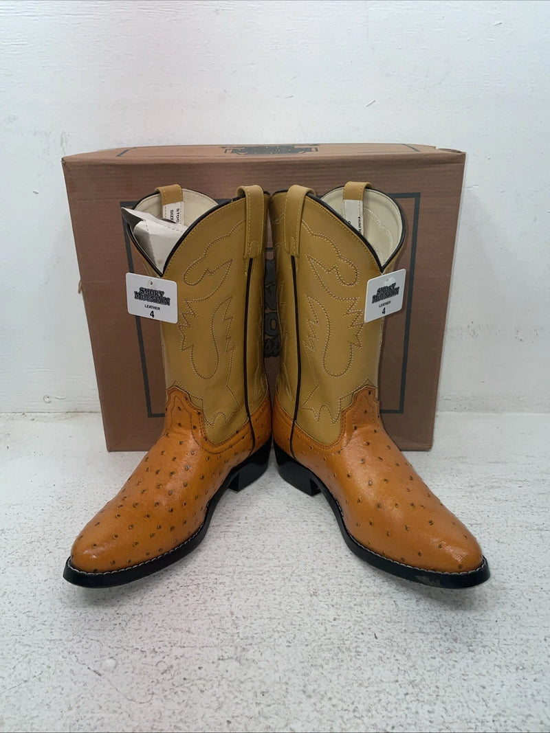 New Youth Orange Smoky Mountain Cowboy Boots. 3020 4. 22-54