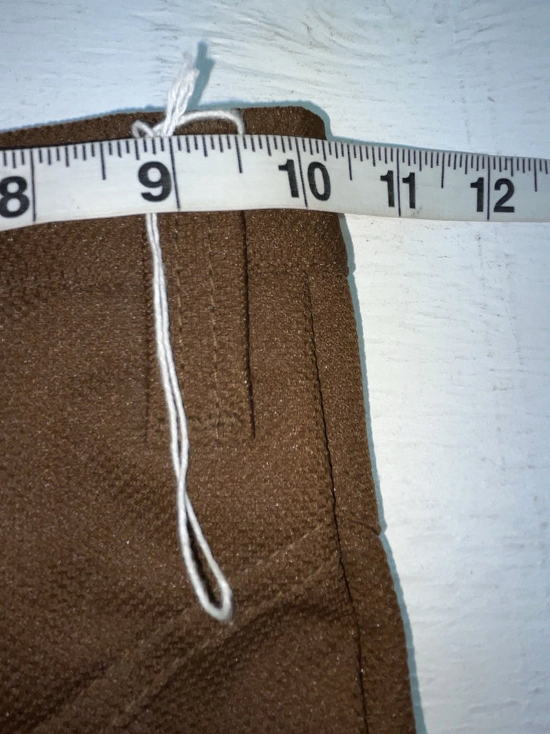 New Vintage Brown Polyester Pants #845003 XX-20