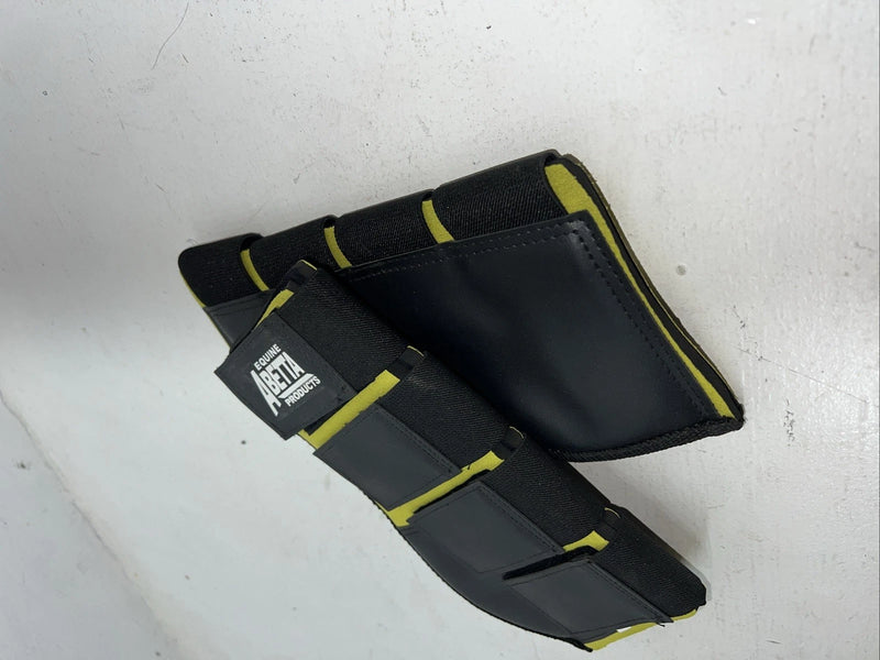 New ABetta Green English Splint Boots Medium FF-30