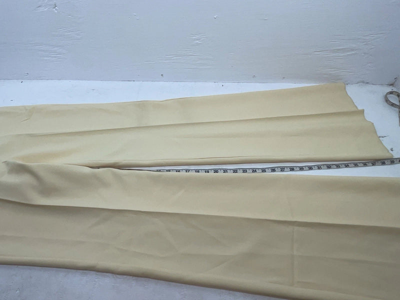 New Vintage Yellow Quick Silver Polyester Pants #2662 VV-93