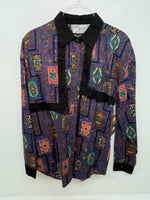 New Men’s Multi Color Mine & Bill’s Outfitters Long Sleeve Button Up S 3B-106