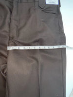 New Vintage Brown Circle S Polyester Pants #CP4793 3B-11