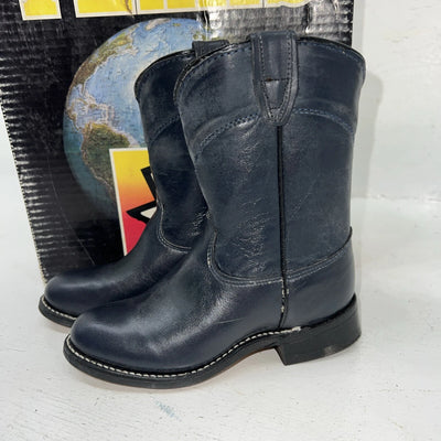 New Children’s Dark Blue Texas Brand Cowboy Boots. 3207 11 D. 24-77