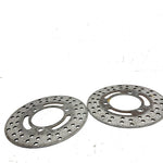 99-02 Kawasaki Prairie 300 4x4 OEM Front Brake Disc Pair 41080-1216 AK31