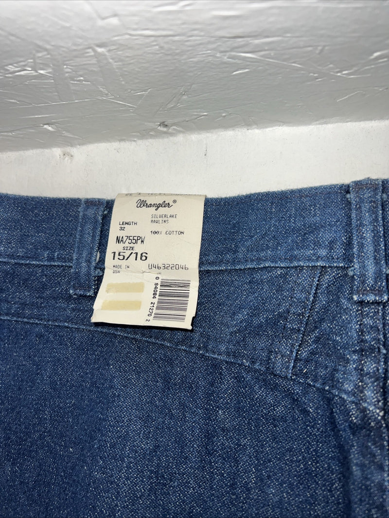 New Women’s Wrangler Silver lake Rawlines Denim Jeans. 15/16x32 J-15
