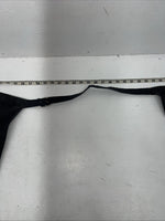 NOS Black Leather Show Chaps Adjustable Waist 45” Small N-37