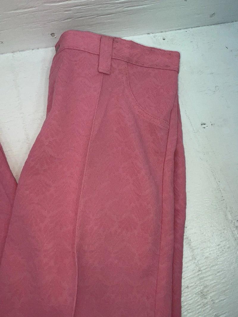 New Vintage Pink Tem Tex Polyester Pants #5450087 3A-61