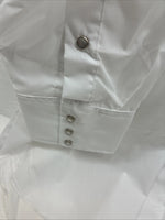 New Men’s Panhandle Slim White Long Sleeve Pearl Snap 3XL E-76