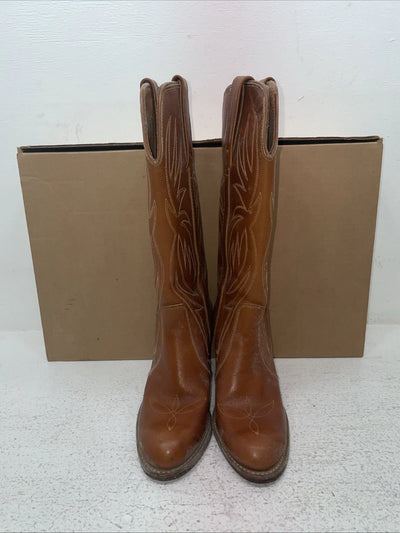 New Women’s Brown Miss Capezio Cowboy Boots. L 474 5 M. 2-67