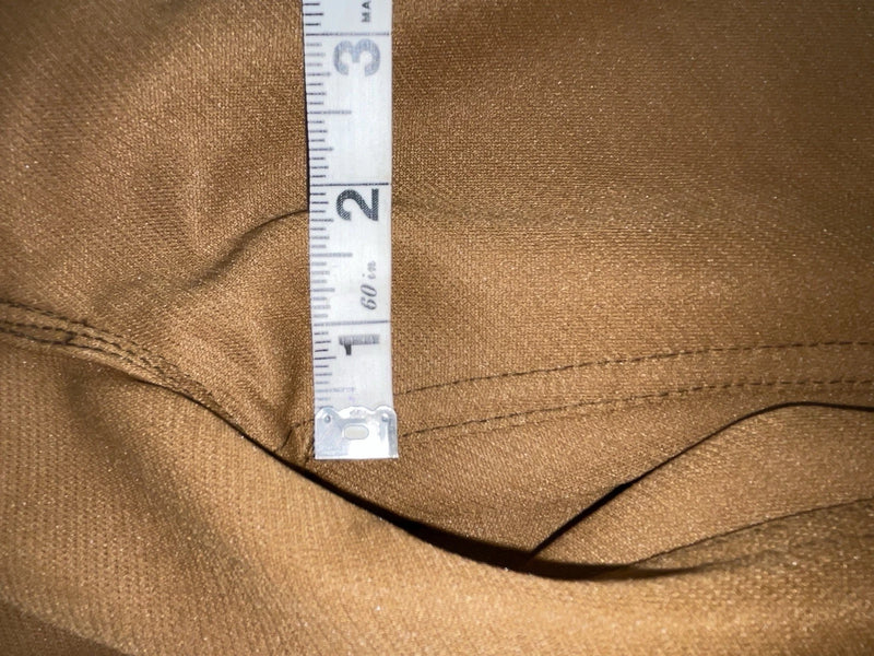 New Vintage Brown Polyester Pants 3A-51 