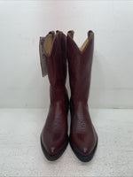 New Men’s Red Texas Brand Cowboy Boots. 7863 8 D. 1-117