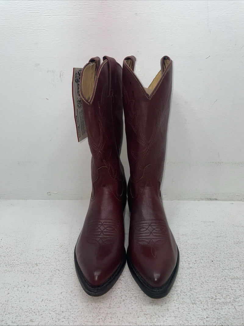 New Men’s Red Texas Brand Cowboy Boots. 7863 8 D. 1-117