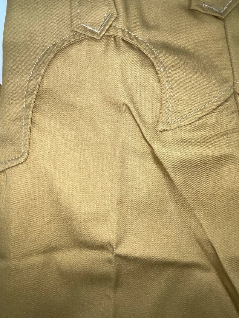 New Vintage Brown Western Girl Polyester Pants #77 SS-66