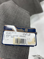 New Men’s Circle S Gray Suit Jacket 52R #24244 BB-601