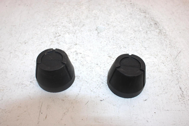 1996 Kawasaki Bayou 300 Oem Wheel Hub Cap Pair 11012-1519 11012-1969 AK25