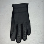 New Tuff Mate Black Riding And Show Leather Gloves Size 6 #1303 E-502