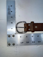 New Brown Genuine Leather Nocona Weaved 32” Belt #N2479002 JJ-35