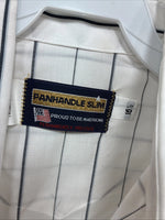 New Men’s Panhandle Slim White Stripe Short Sleeve Pearl Snap 16.5 Large CC-6