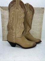 New Women’s Tan Kenny Rodger’s Cowboy Boots. 40508 6 M. 20-96