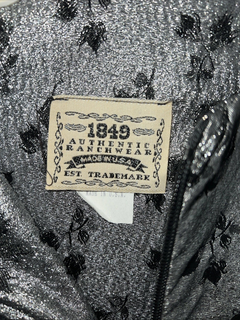 New Women’s Silver 1849 Authentic Ranchwear Short Show Jacket Medium WW-3