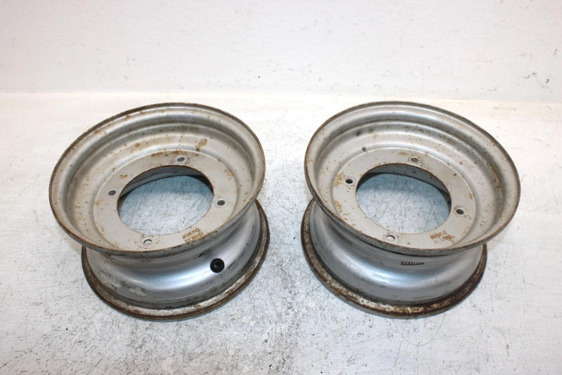 1998 Polaris Xplorer 300 Oem 10x6 Front Wheel Rim Pair 1520175-486 AP180