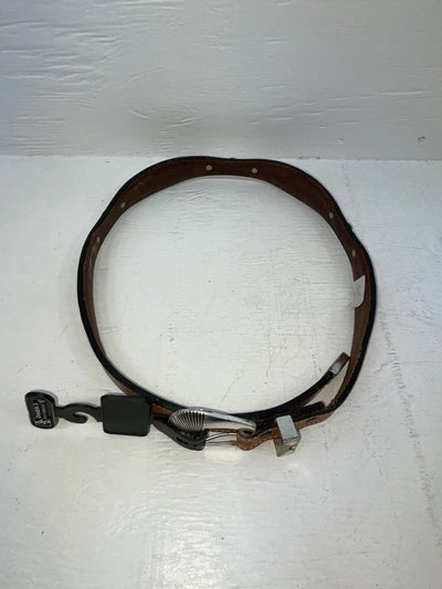New Brown Genuine Leather Double S Weaved 28” Belt #3219248 NN-11