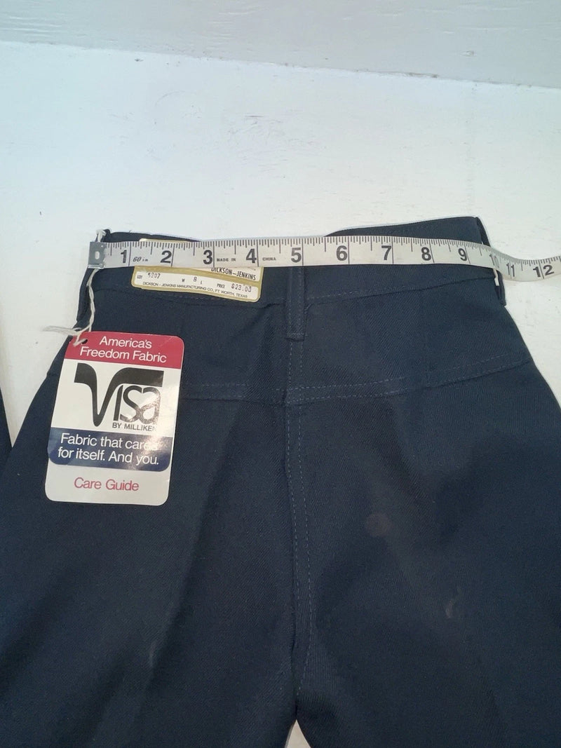 New Vintage Blue Dickson Jenkins Polyester Pants #5907 3A-26
