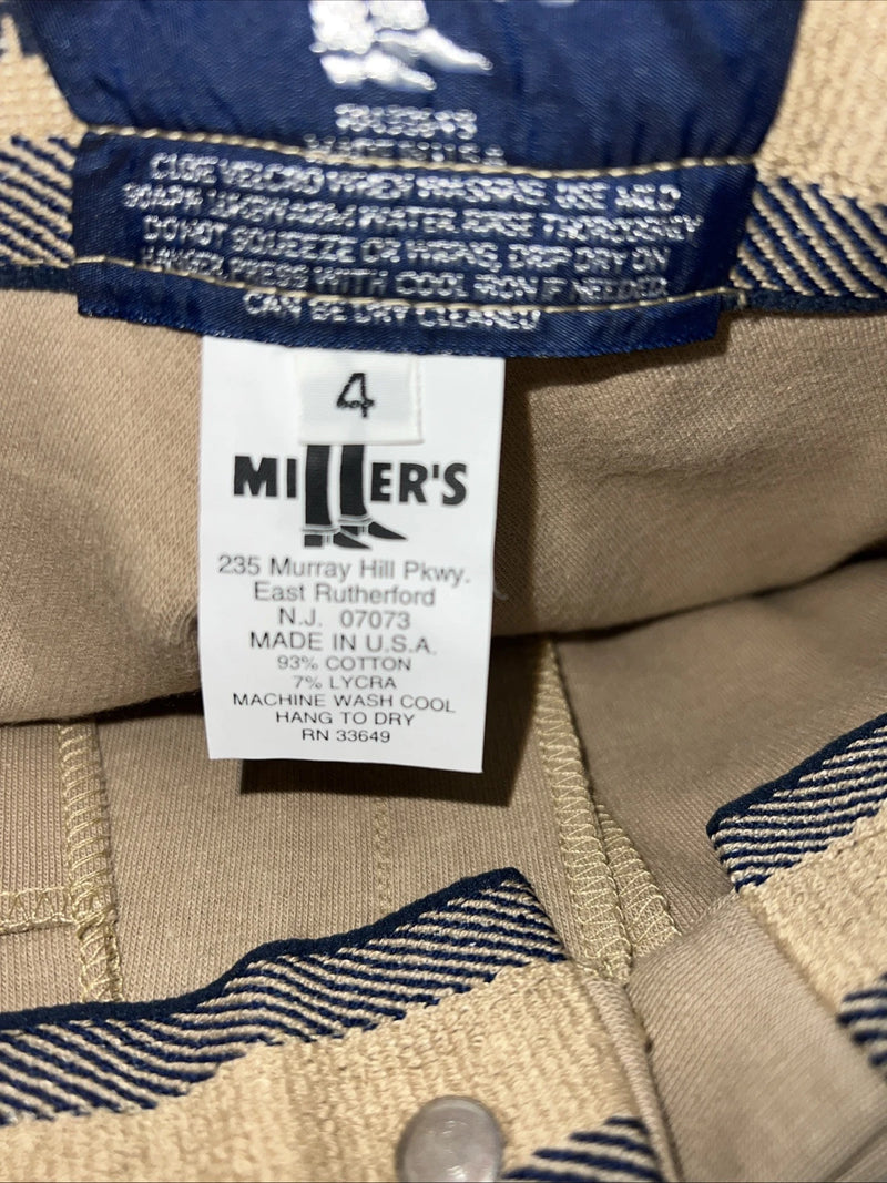 New Children’s Tan Millers English Riding Breeches. 71104-34 D-30 